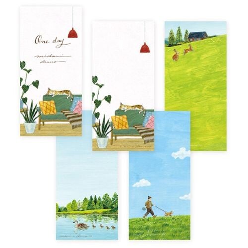Bloc-notes Ippitsu-sen | Midori Asano | One Day - cozyca products - millenotes