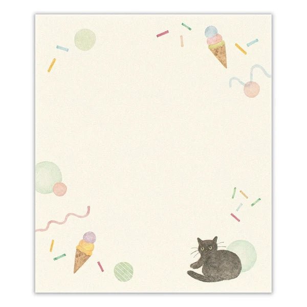 Bloc - notes japonais | Awairo | Chat Noir - NB Co Ltd - millenotes