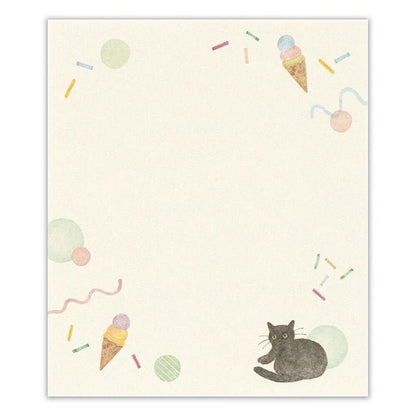 Bloc - notes japonais | Awairo | Chat Noir - NB Co Ltd - millenotes
