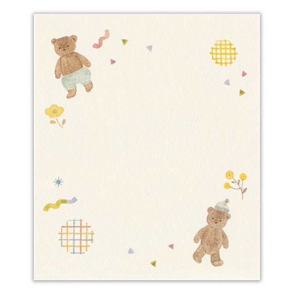 Bloc - notes japonais | Awairo | Ours en Peluche - NB Co Ltd - millenotes