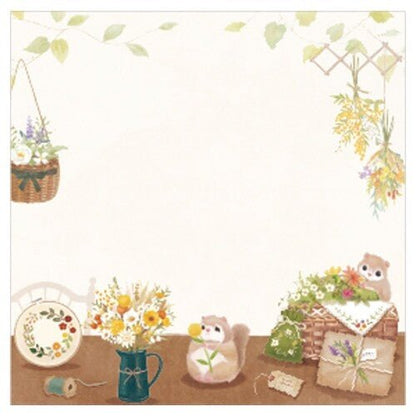 Bloc - notes | Mattari Animals | Adorables Écureuils - NB Co Ltd - millenotes