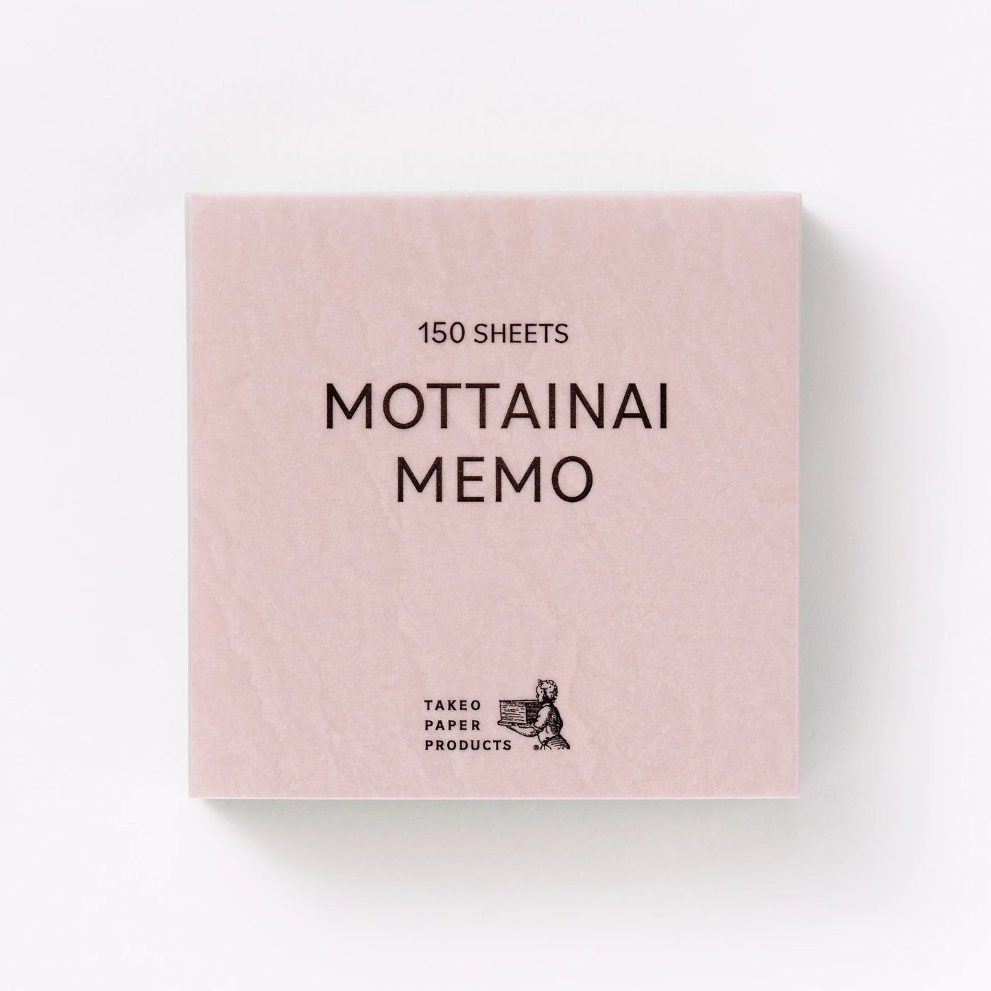 Bloc - notes TAKEO PAPER | MOTTAINAI MEMO | Papier Texturé | Var. 15 - TAKEO PAPER - millenotes