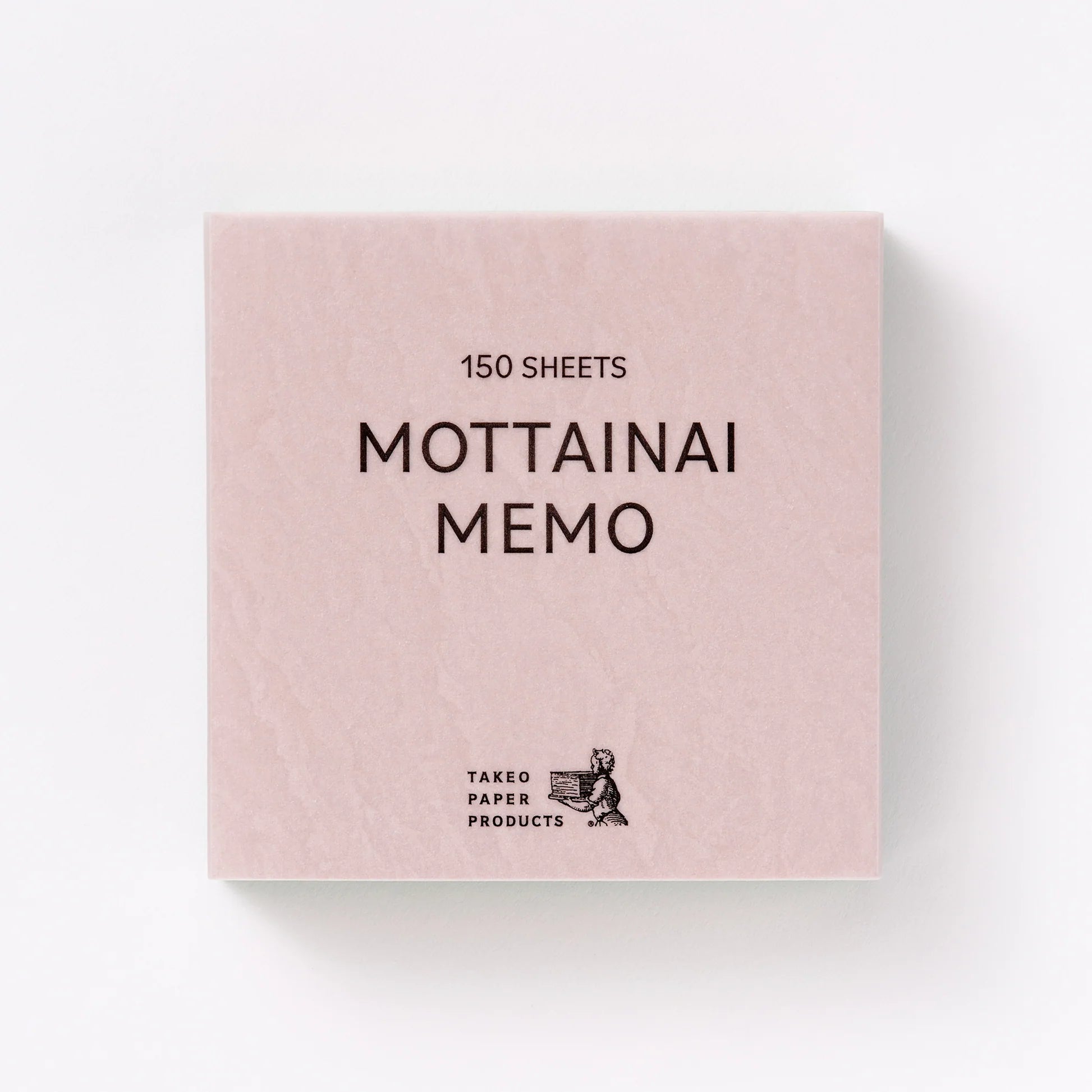 Bloc - notes TAKEO PAPER | MOTTAINAI MEMO | Papier Texturé | Var. 15 - TAKEO PAPER - millenotes