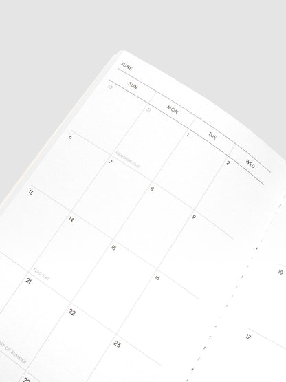 Cloth & Paper | Agenda mensuel 2027 | A5 Slim