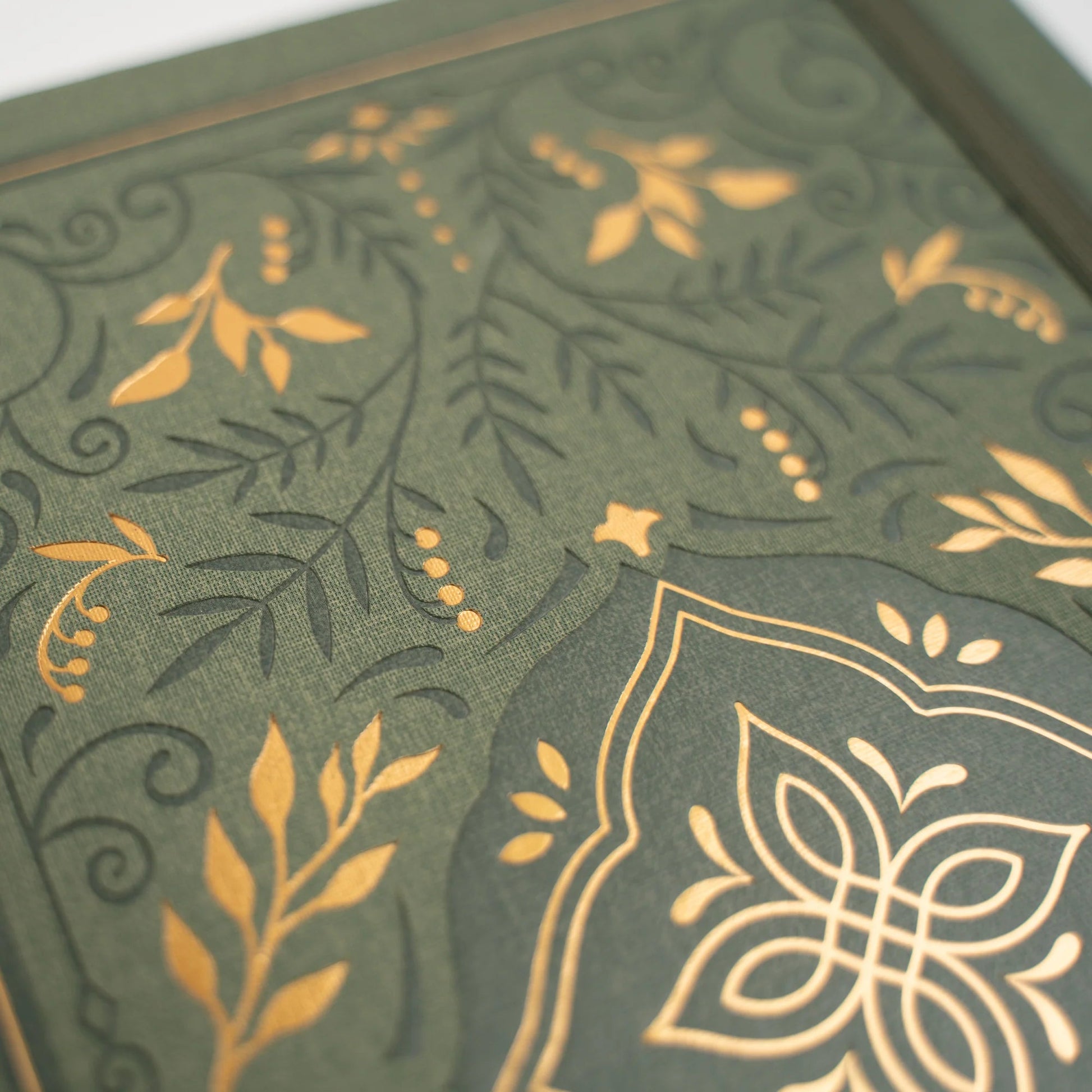 Carnet Carré à Points Bullet Journal | A&O Vintage Olive - Archer & Olive - Carré - millenotes