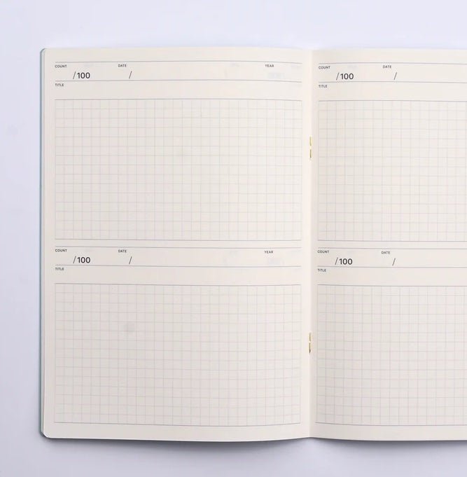 Carnet de notes - 100 DAYS | Laconic Style Notebook - LACONIC - millenotes