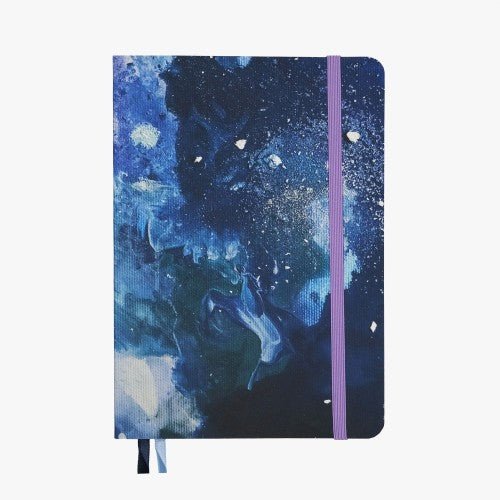 Carnet de Notes | Arctic Symphony | Idéal pour Bullet Journal, A5 Pointillé 120g - Devangari - art - millenotes