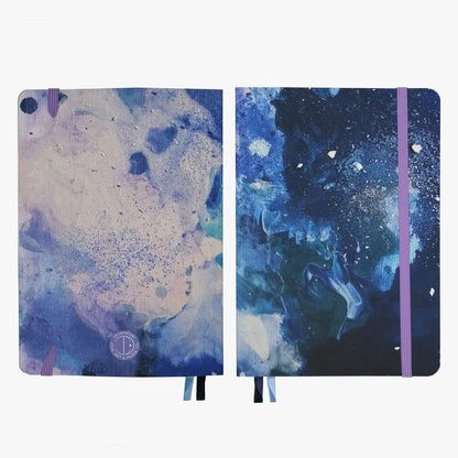 Carnet de Notes | Arctic Symphony | Idéal pour Bullet Journal, A5 Pointillé 120g - Devangari - art - millenotes