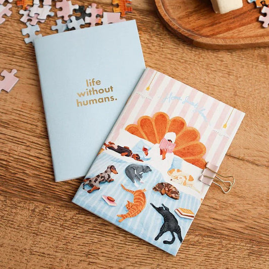 Carnet de Notes | ATWTS | DUO A6 Without Humans - All The Ways To Say - millenotes