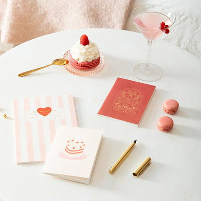 Carnet de Notes | ATWTS | Pink Stripes A5 - All The Ways To Say - millenotes