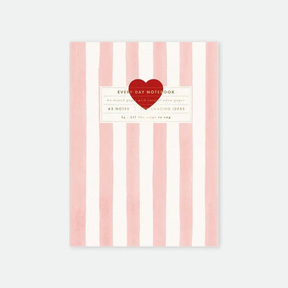 Carnet de Notes | ATWTS | Pink Stripes A5 - All The Ways To Say - millenotes