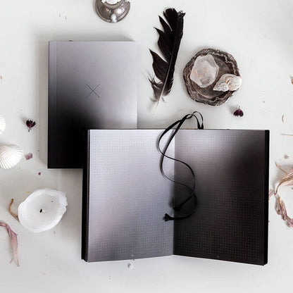 Carnet de notes | Aura notebook A5 | MONOCHROME SLIM - Aura notebook - millenotes