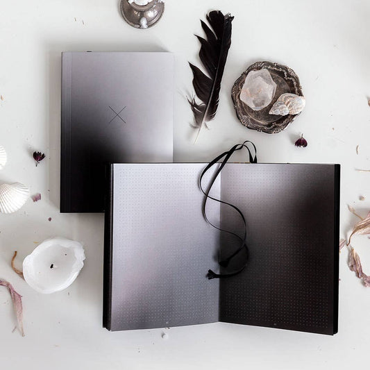 Carnet de notes | Aura notebook A5 | MONOCHROME SLIM - Aura notebook - millenotes