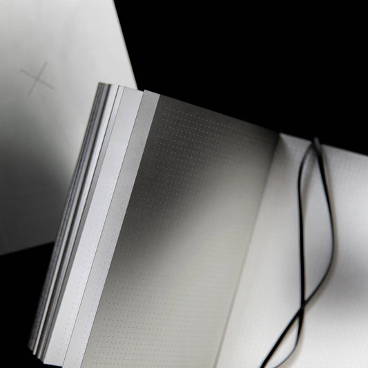 Carnet de notes | Aura notebook A5 | MONOCHROME SLIM - Aura notebook - millenotes