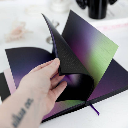 Carnet de notes | Aura notebook A5 | NORTHERN LIGHTS - Aura notebook - millenotes