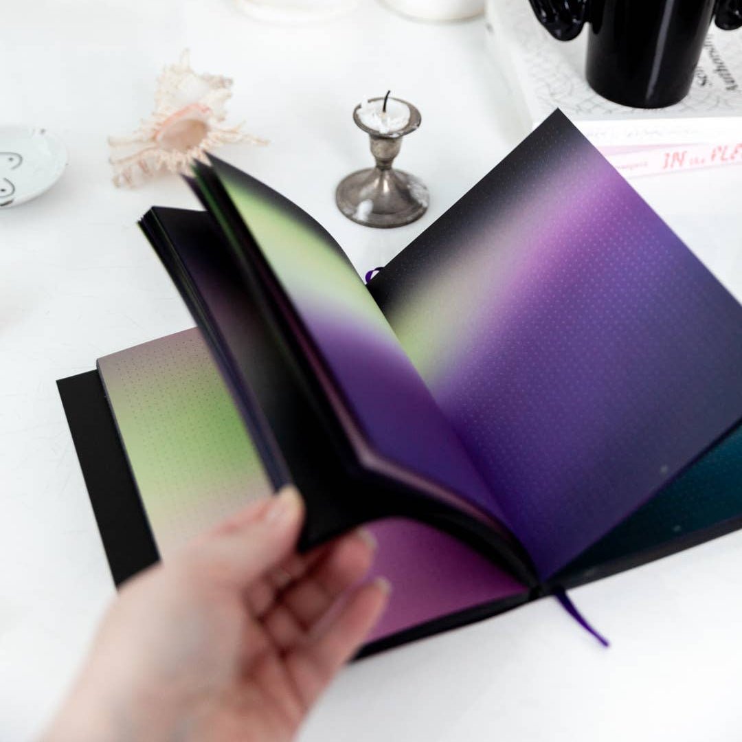 Carnet de notes | Aura notebook A5 | NORTHERN LIGHTS - Aura notebook - millenotes