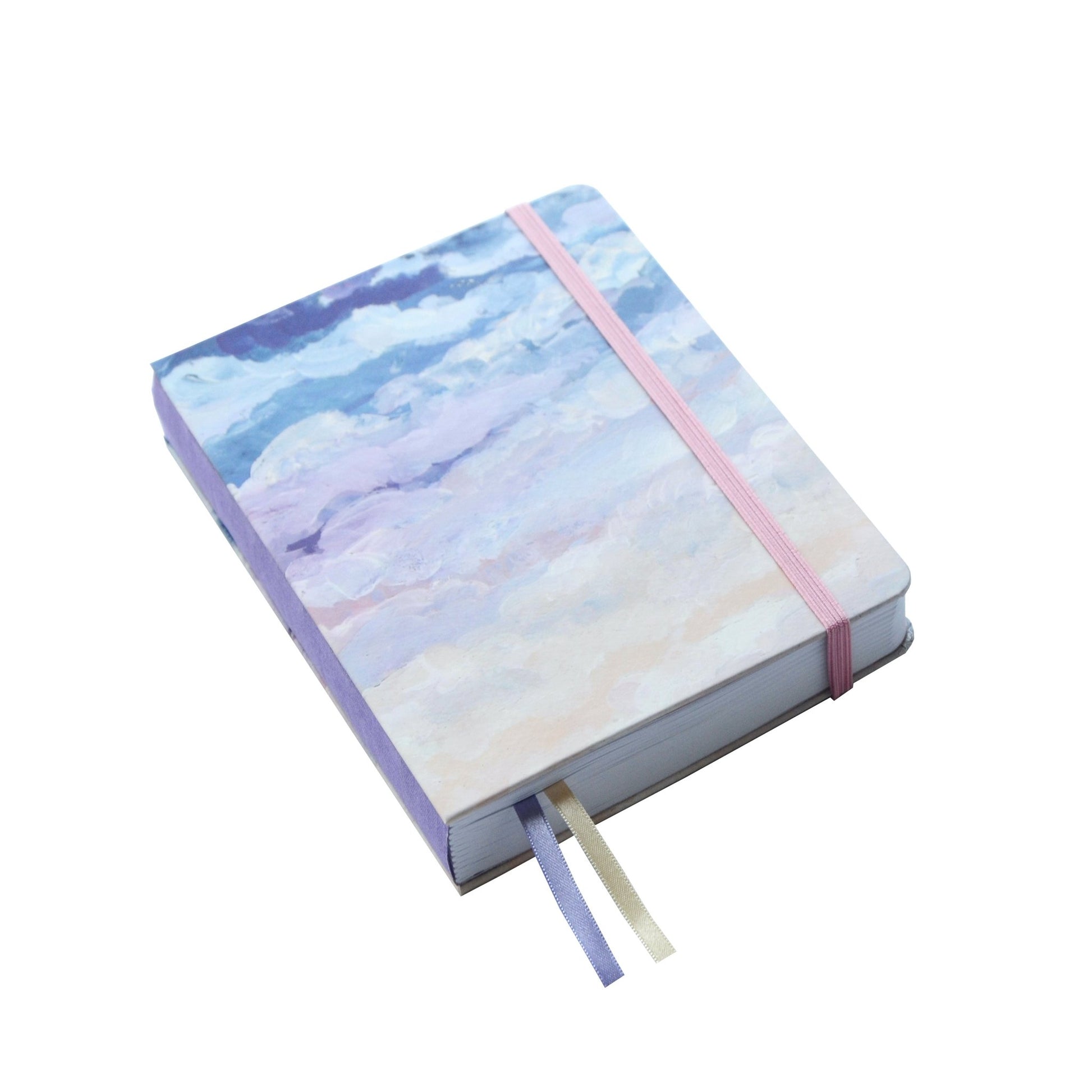 Carnet de Notes Clouds | Idéal pour Bullet Journal, 150g, A5 Pointillé - Devangari - art - millenotes