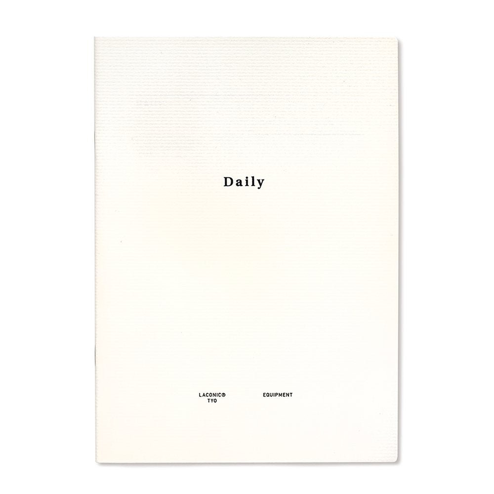 Carnet de notes - DAILY | Laconic Style Notebook - LACONIC - millenotes