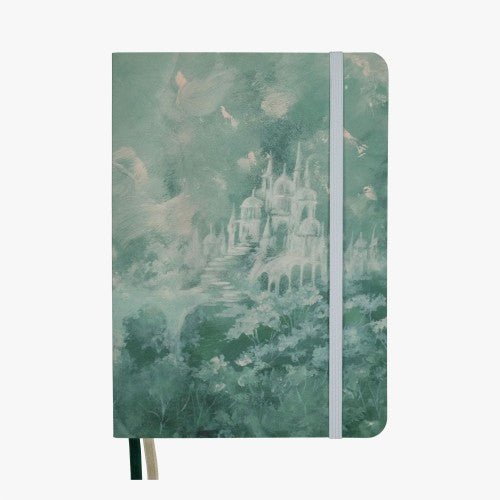 Carnet de Notes | Dreamy Castle | Idéal pour Bullet Journal, A5 Pointillé 120g - Devangari - art - millenotes