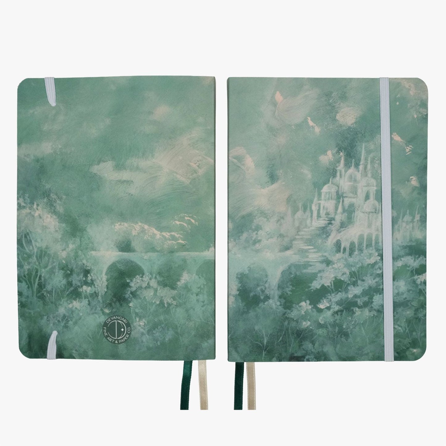 Carnet de Notes | Dreamy Castle | Idéal pour Bullet Journal, A5 Pointillé 120g - Devangari - art - millenotes