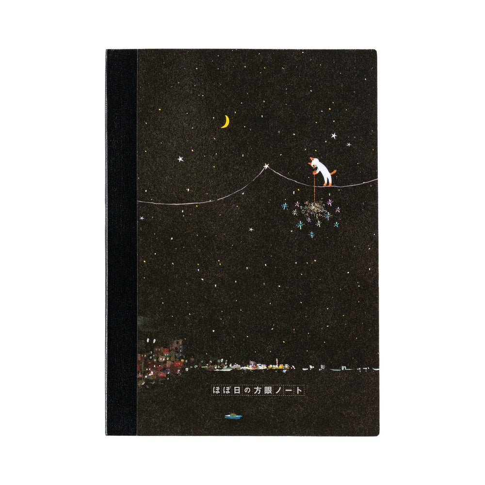 Carnet de notes | Hobonichi x Hiroko Kubota | Another Night of Falling Star Sparklers – A5 & A6 - Hobonichi Techo - A6 - millenotes