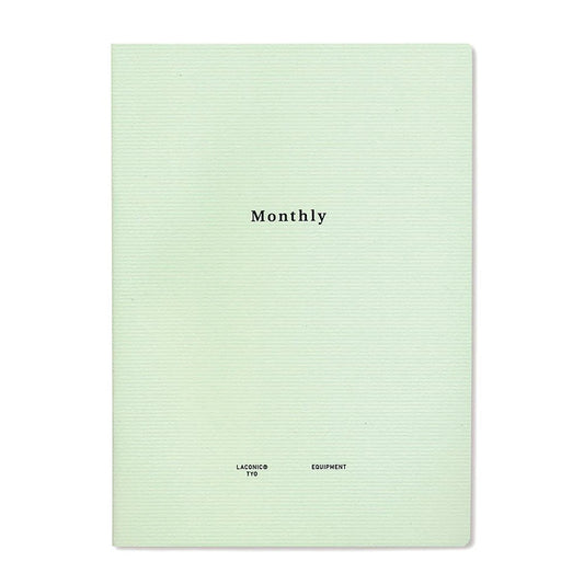 Carnet de notes - MONTHLY | Laconic Style Notebook - LACONIC - millenotes