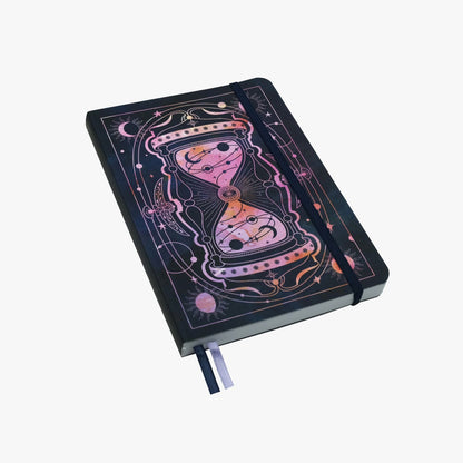 Carnet de Notes Mystery of Time | Idéal pour Bullet Journal, A5 Pointillé 120g - Devangari - art - millenotes