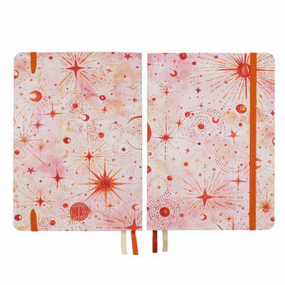 Carnet de Notes Mystical | Idéal pour Bullet Journal, A5 Pointillé 120g - Devangari - art - millenotes