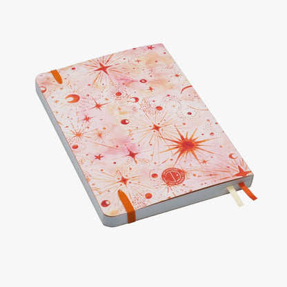 Carnet de Notes Mystical | Idéal pour Bullet Journal, A5 Pointillé 120g - Devangari - art - millenotes