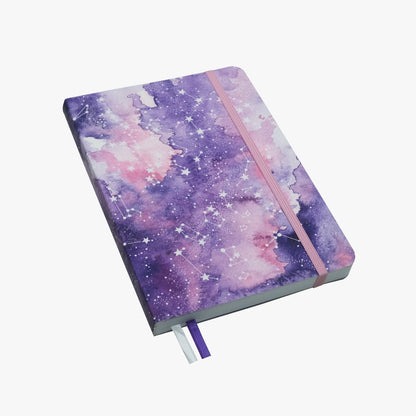 Carnet de Notes Pastel Galaxy | Idéal pour Bullet Journal, A5 Pointillé 120g - Devangari - art - millenotes