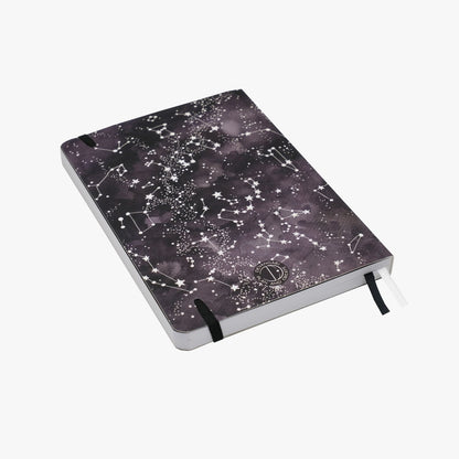 Carnet de Notes Starry Night | Idéal pour Bullet Journal, A5 Pointillé 120g - Devangari - art - millenotes