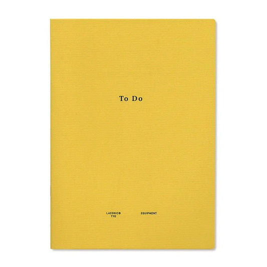 Carnet de notes - TO DO | Laconic Style Notebook - LACONIC - millenotes