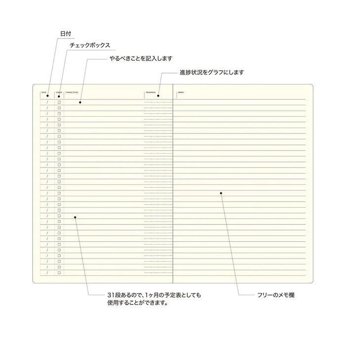 Carnet de notes - TO DO | Laconic Style Notebook - LACONIC - millenotes