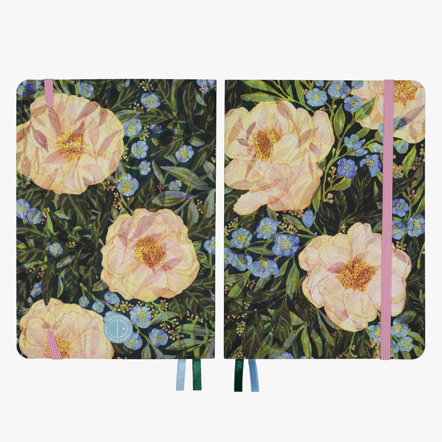 Carnet de Notes | Wildflower Whispers | Idéal pour Bullet Journal, A5 Pointillé 120g - Devangari - art - millenotes