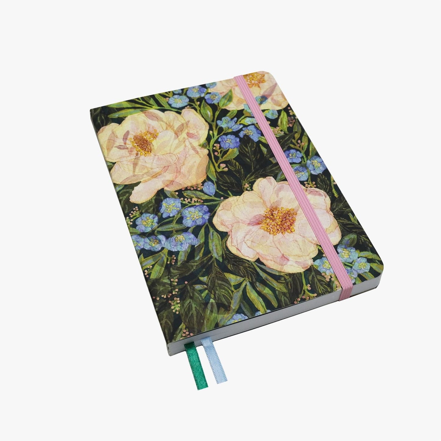 Carnet de Notes | Wildflower Whispers | Idéal pour Bullet Journal, A5 Pointillé 120g - Devangari - art - millenotes
