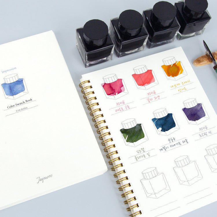 Carnet de nuancier Wearingeul | Swatchbook - Wearingeul - millenotes