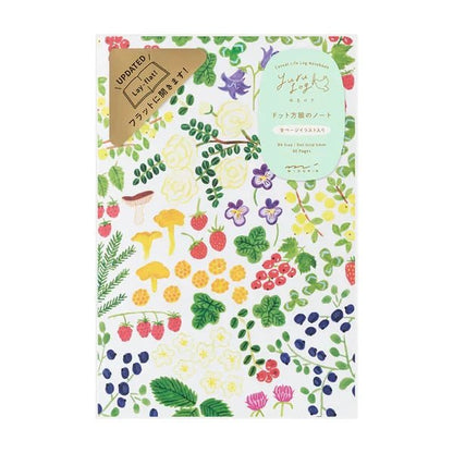 Carnet illustré Yuru Log B6 | MIDORI | Scandinavia - Midori - millenotes