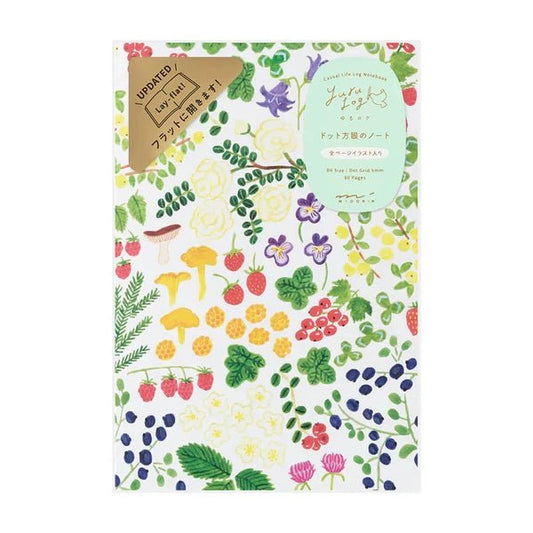 Carnet illustré Yuru Log B6 | MIDORI | Scandinavia - Midori - millenotes