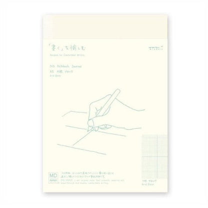 Carnet MD PRODUCT | Journal Grid Block A5 - MD PRODUCT - millenotes