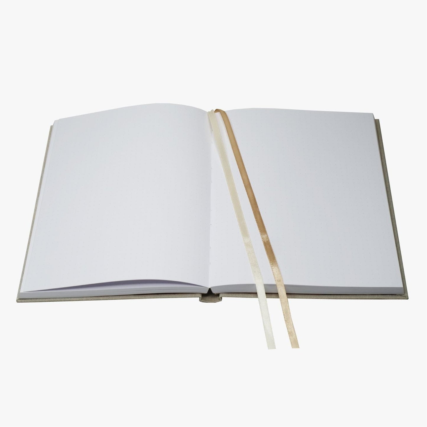 Carnet pointillé couverture rigide 150g (B5) | Simple Beige Letters - Devangari-art - millenotes