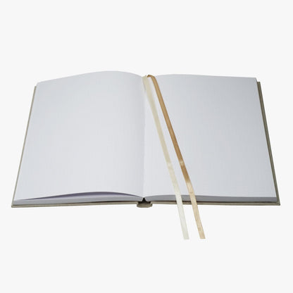 Carnet pointillé couverture rigide 150g (B5) | Simple Beige Letters - Devangari-art - millenotes