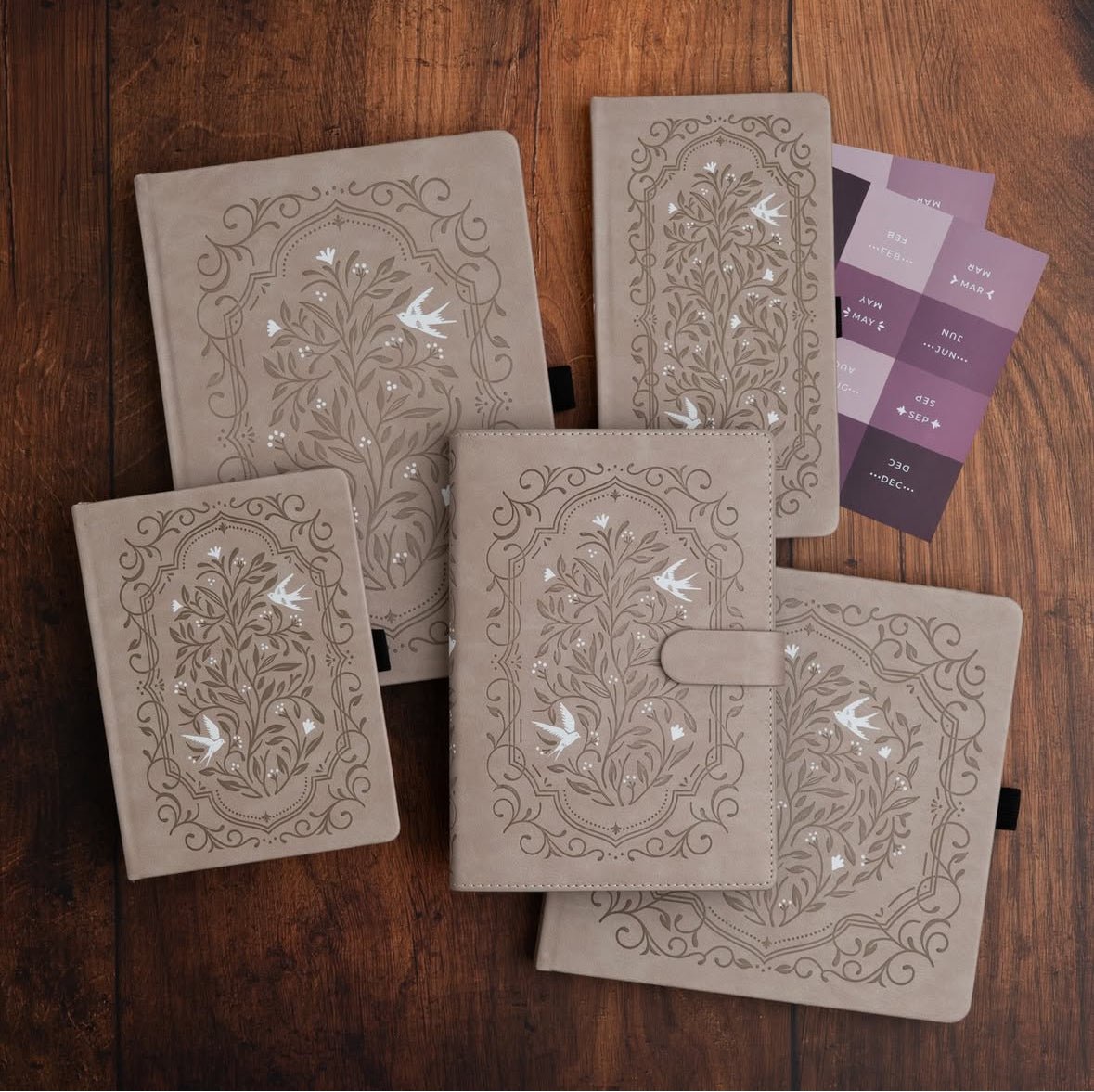 Carnet Rechargeable Archer and Olive Deluxe System | Songbird - Archer & Olive - A5 - millenotes