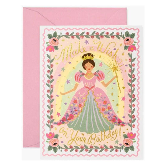 Carte de voeux | Anniversaire | Princesse - Rifle Paper Co. - millenotes