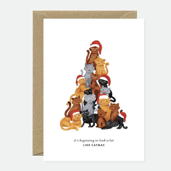 Carte de voeux | Noël | Catmas - All The Ways To Say - millenotes