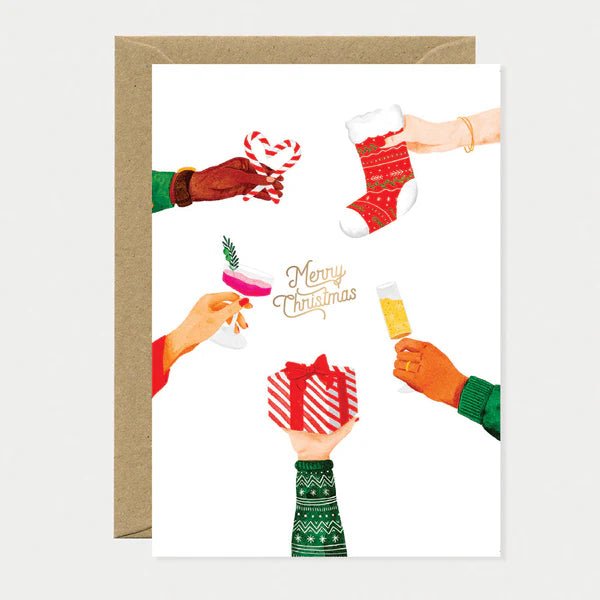Carte de voeux | Noël | Cheers - All The Ways To Say - millenotes