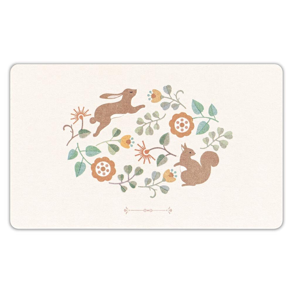 Cartes à message japonaises | Antik Piac | Les Lapins Orangés - NB Co Ltd - millenotes