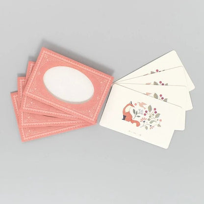 Cartes à message japonaises | Antik Piac | Renard Rouge - NB Co Ltd - millenotes