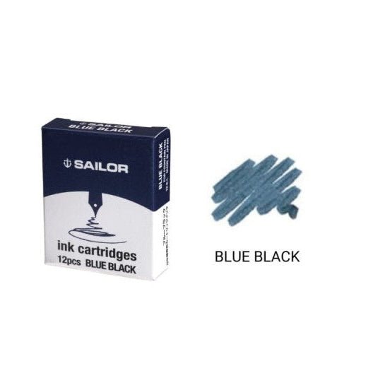Cartouches d'encre Sailor | JENTLE - Sailor - Noir - millenotes