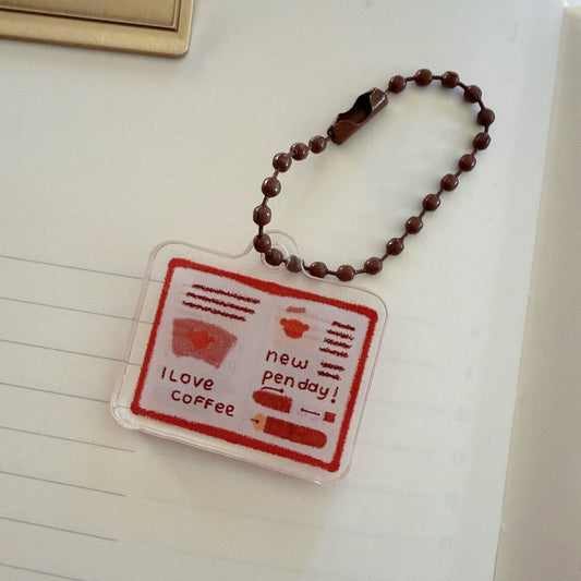Charm en acrylique | Bloom Paper Studio | Choco's Planner Spread - Bloom Paper Studio - millenotes