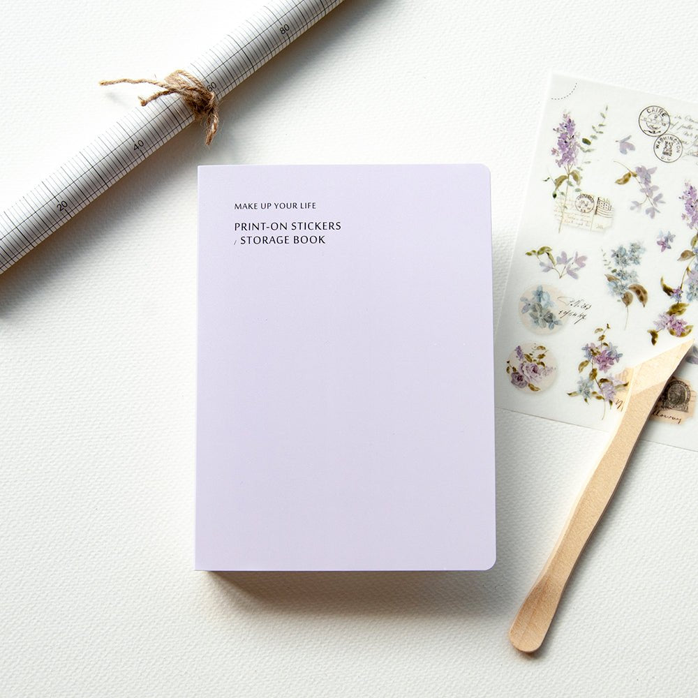 Classeur de rangement de décalcomanies MU Lifestyle - MU Lifestyle - Purple - millenotes